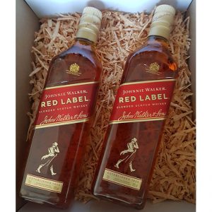 Caja de Regalo 2 Whisky Johnnie Walker - Red Label