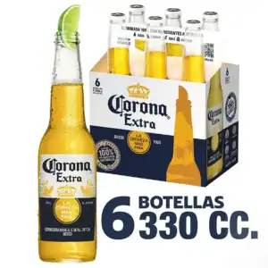 Cerveza Corona a domicilio Santiago | Six Pack Helado Express